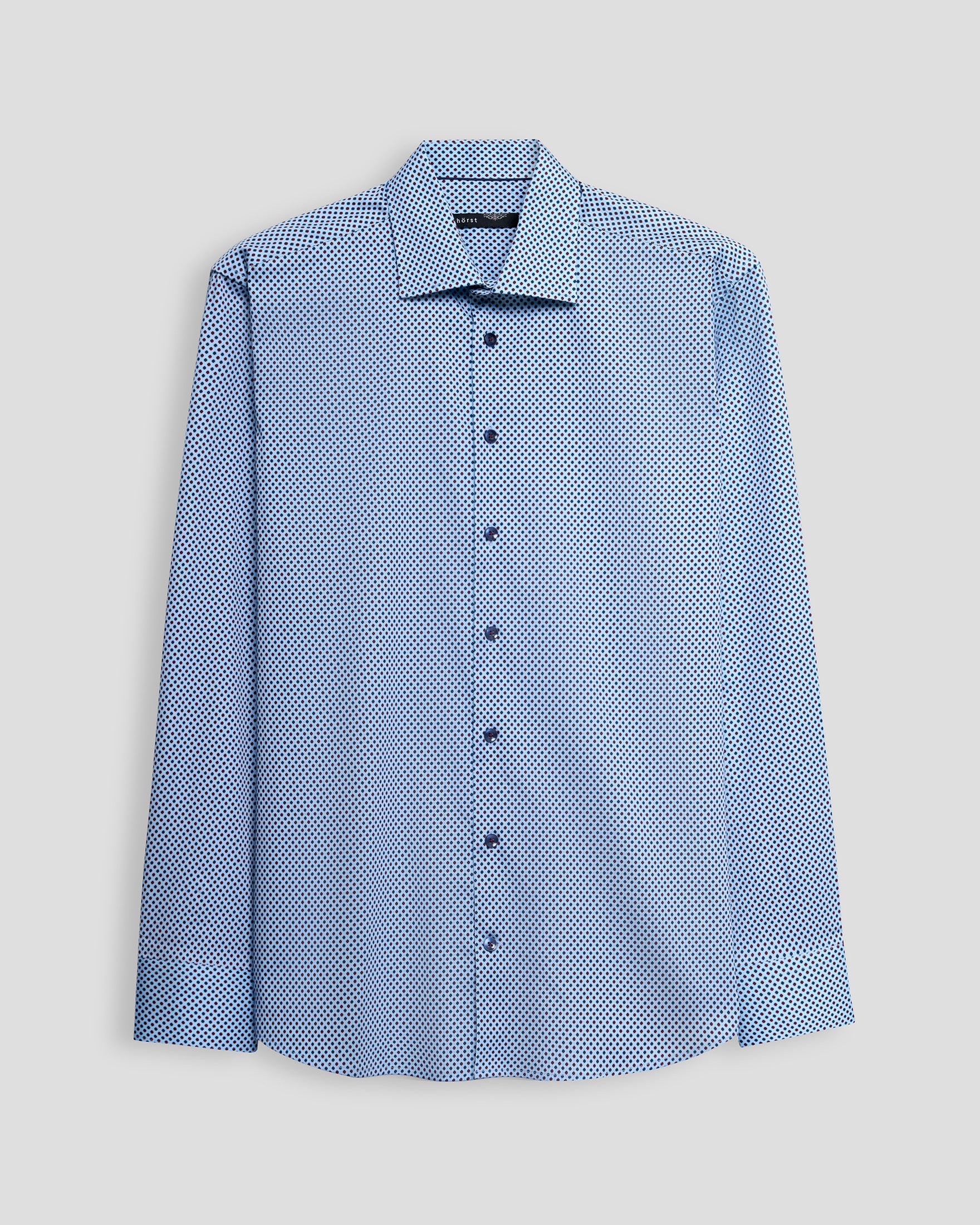 Chemise habillée en Coton – BLEU