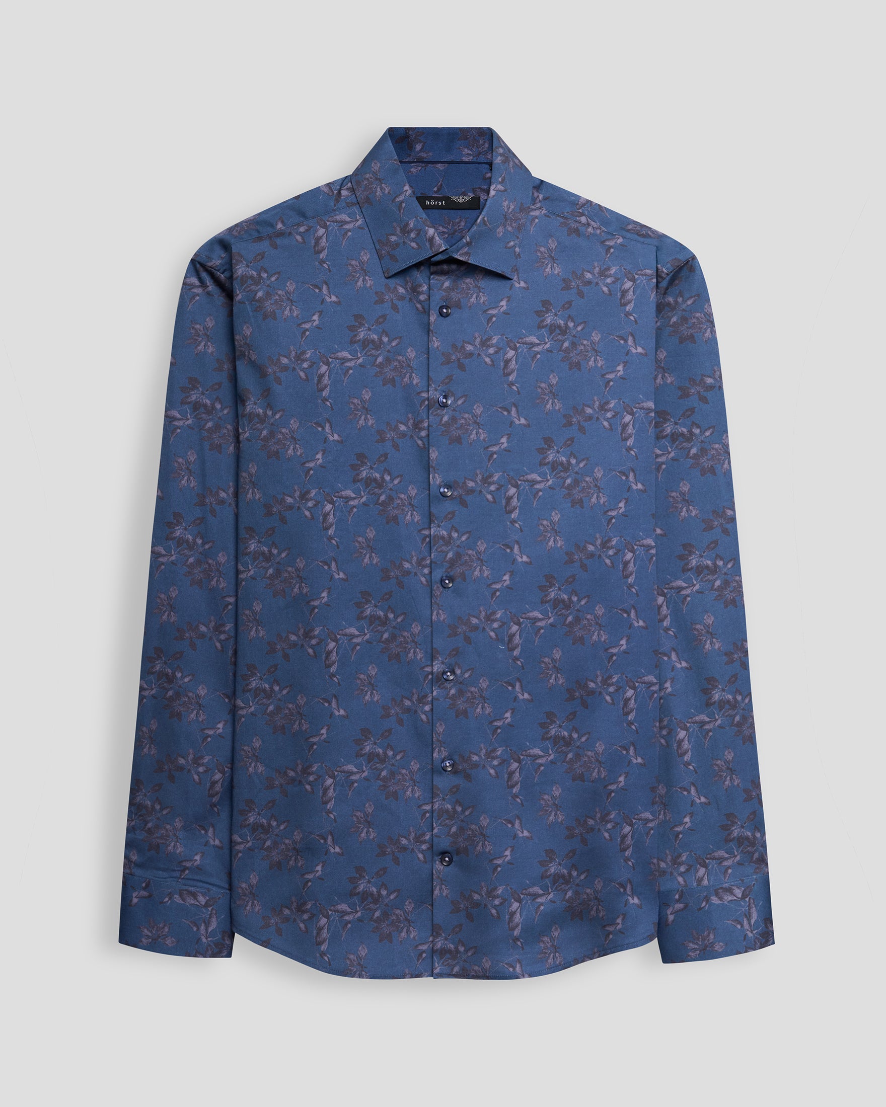Cotton Sport Shirt  – Navy