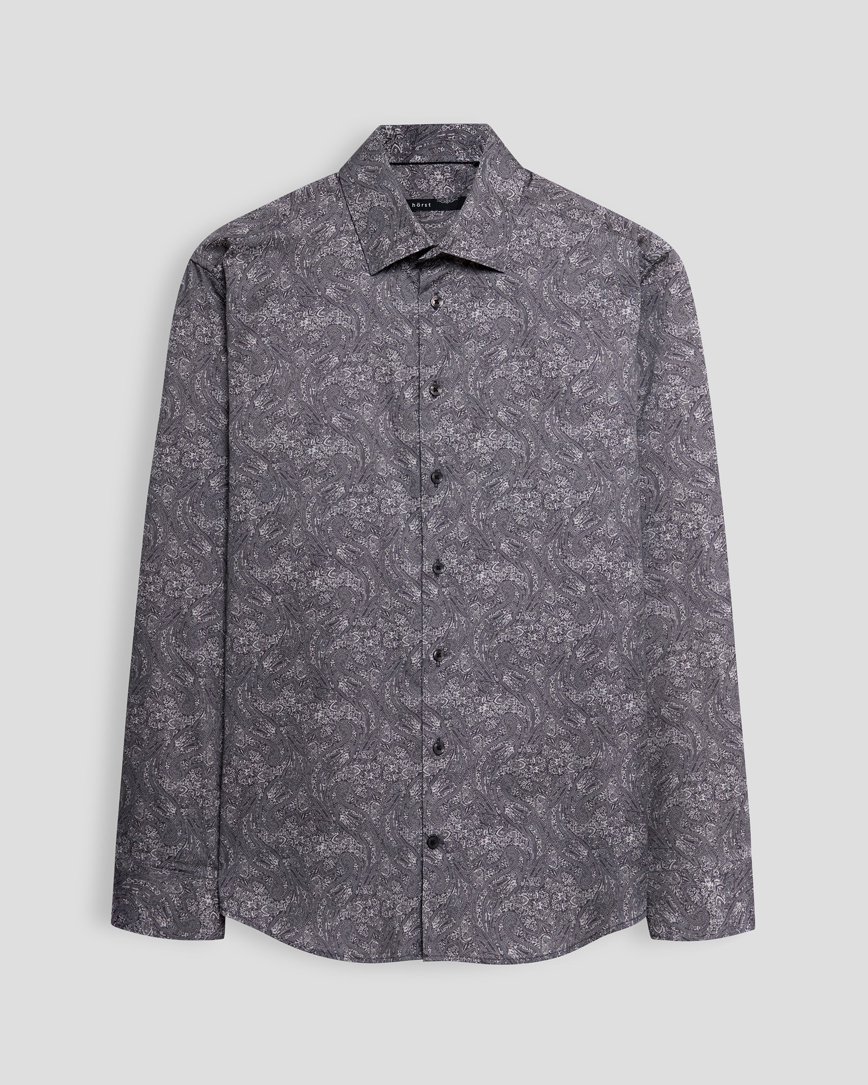 Cotton Sport Shirt – Charcoal