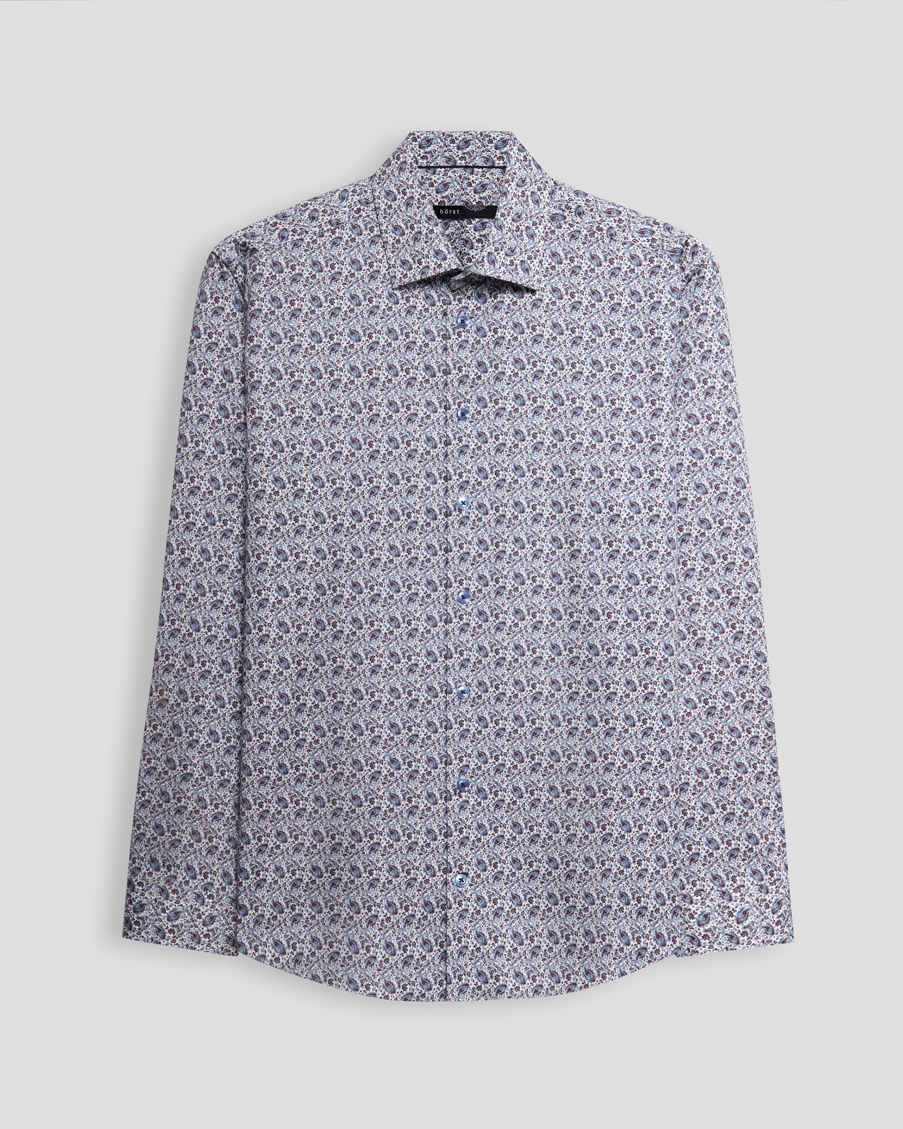 Cotton Sport Shirt – Burgundy