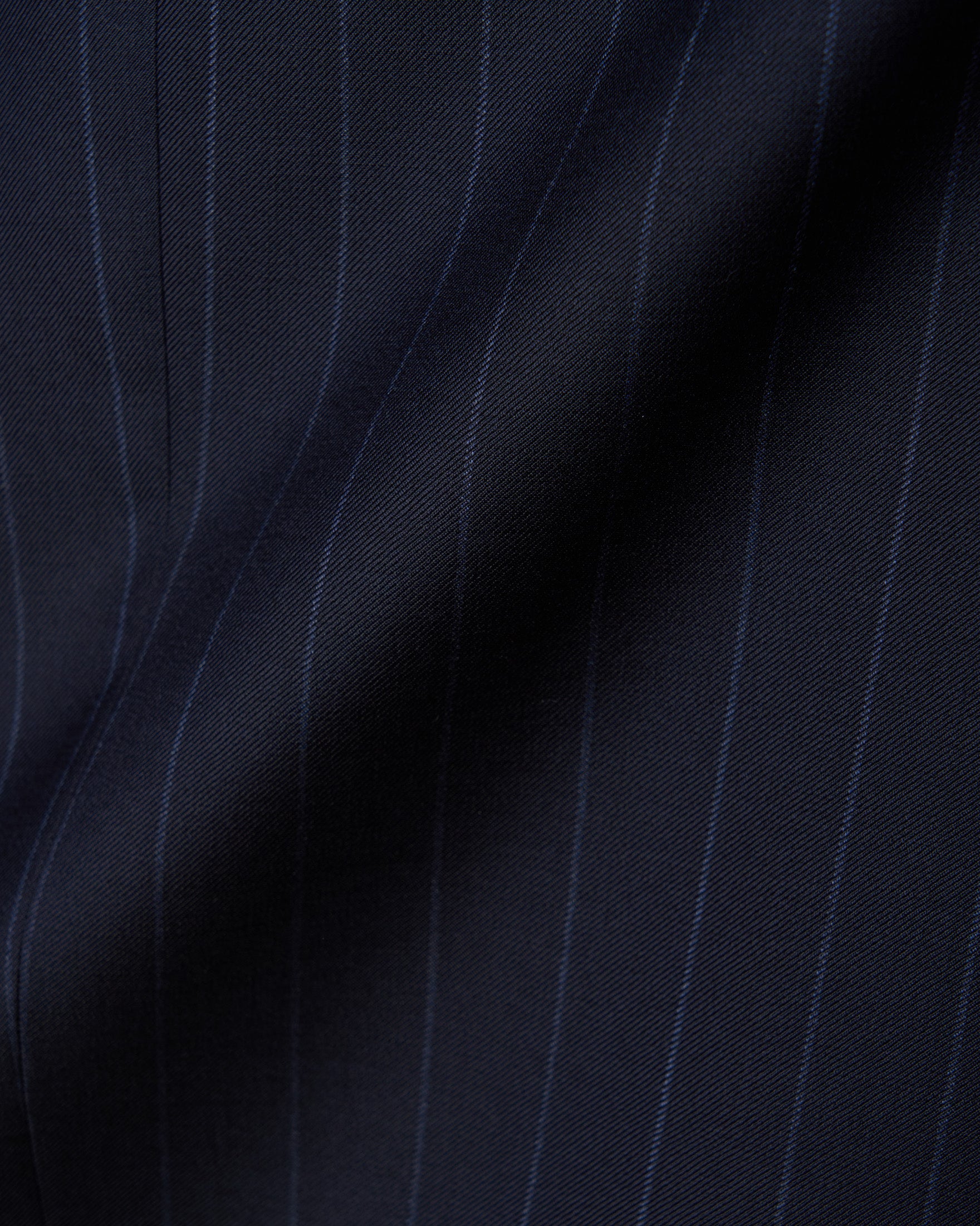 100% Virgin Wool Nested Suit – Dark Blue