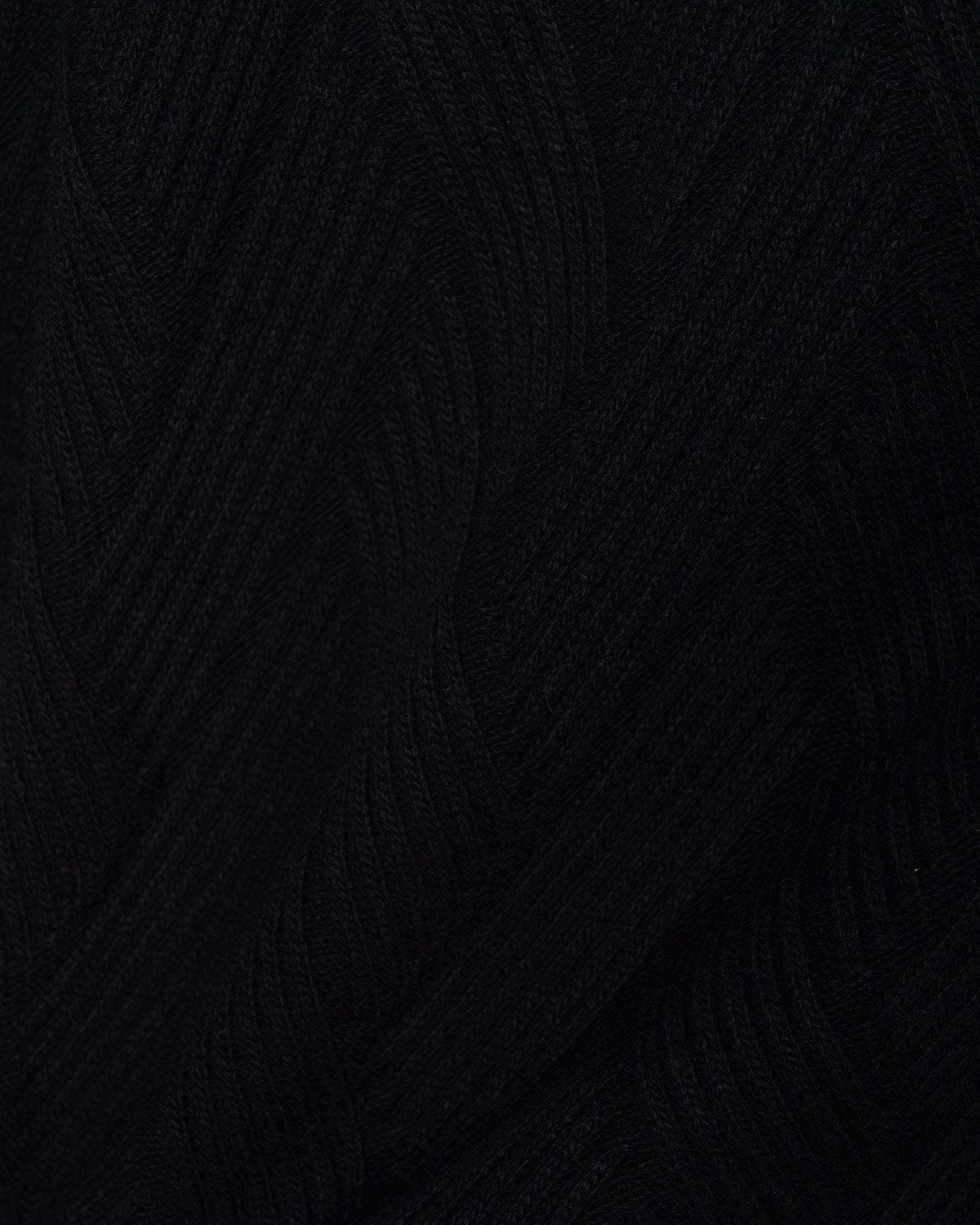 Chandail à col rond – NOIR
