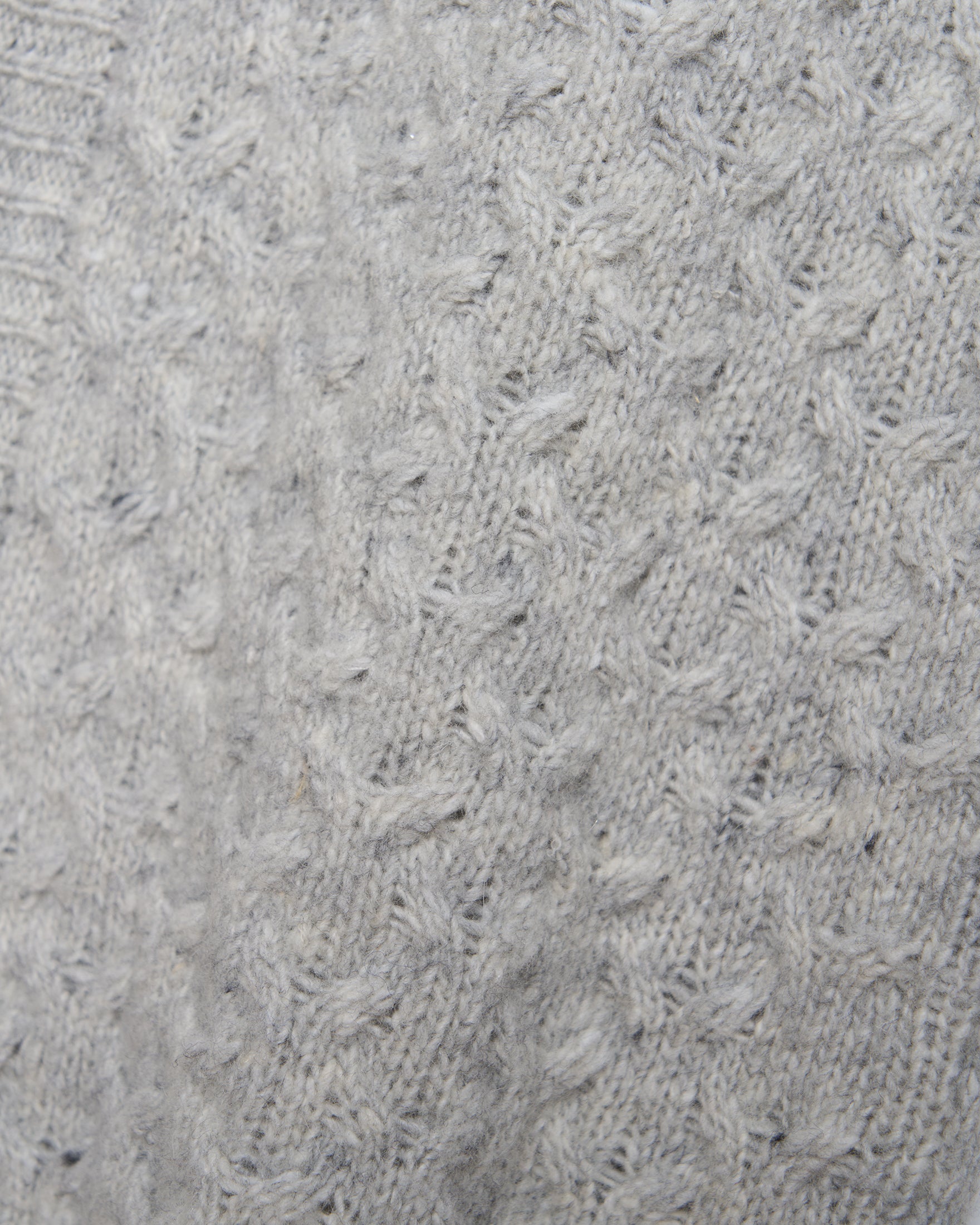 Wool Cardigan – Light Grey
